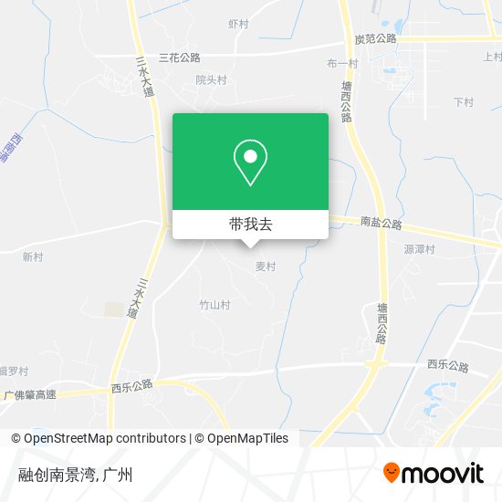 融创南景湾地图