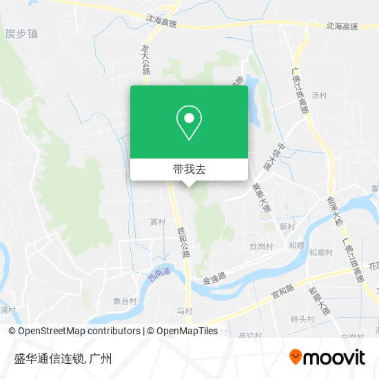 盛华通信连锁地图