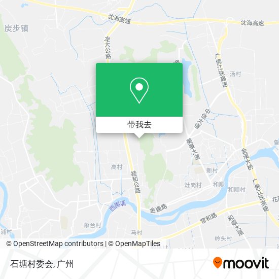 石塘村委会地图