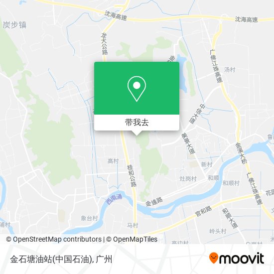 金石塘油站(中国石油)地图