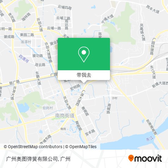 广州奥图弹簧有限公司地图