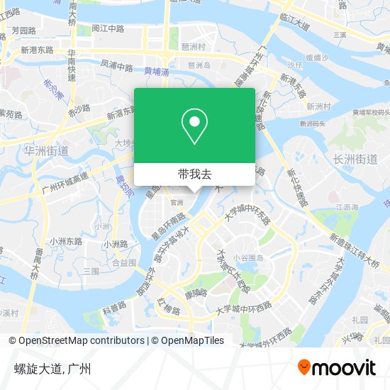 螺旋大道地图