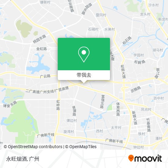永旺烟酒地图
