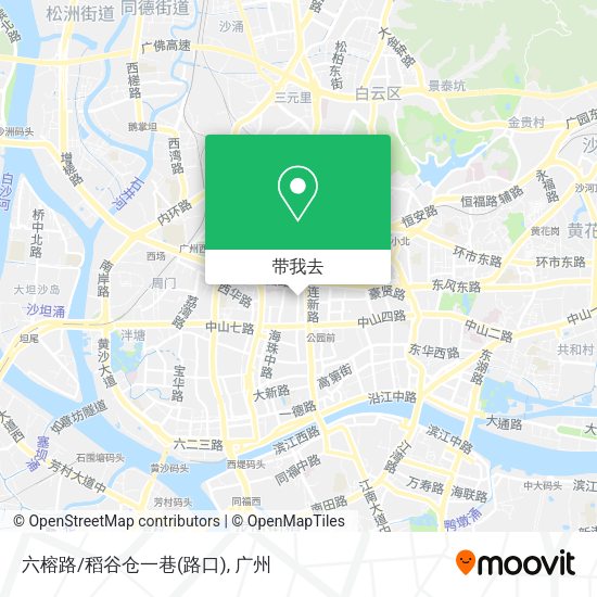 六榕路/稻谷仓一巷(路口)地图