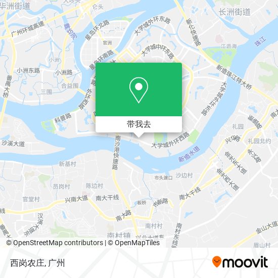 西岗农庄地图