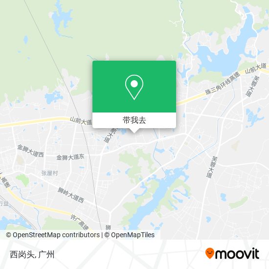 西岗头地图