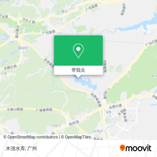 木强水库地图
