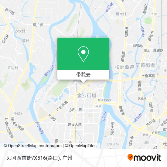 凤冈西前街/X516(路口)地图