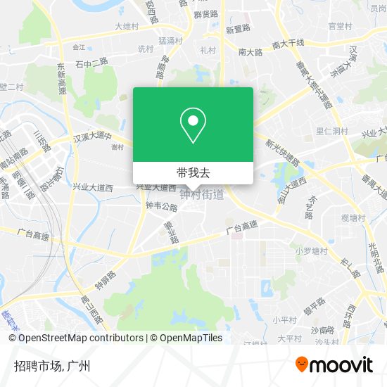 招聘市场地图