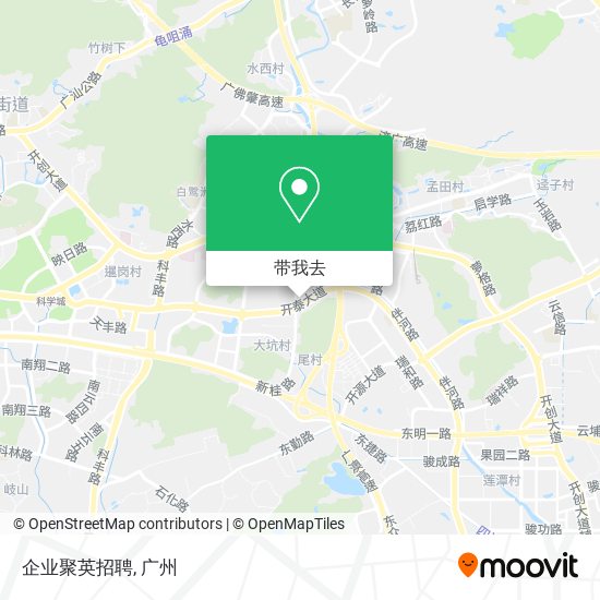 企业聚英招聘地图