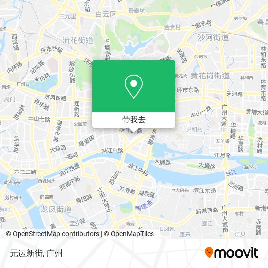 元运新街地图