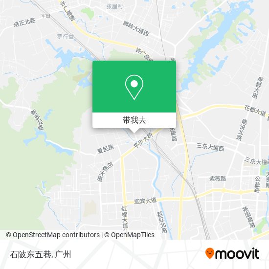 石陂东五巷地图