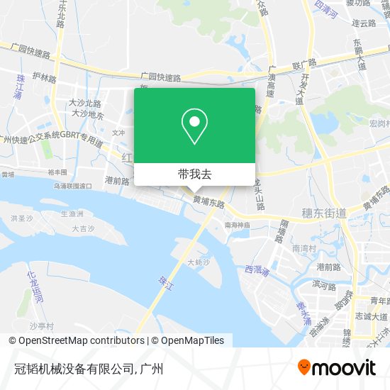 冠韬机械没备有限公司地图
