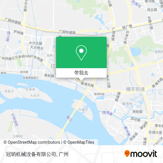 冠韬机械没备有限公司地图