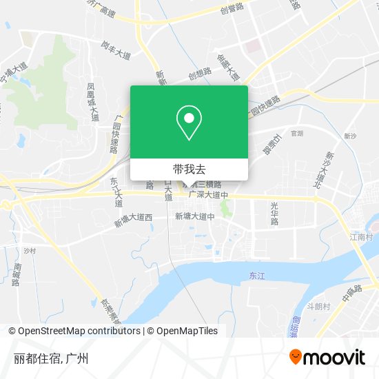 丽都住宿地图