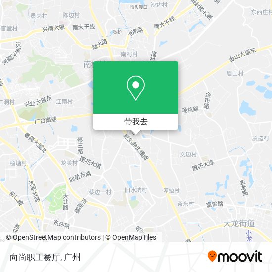 向尚职工餐厅地图