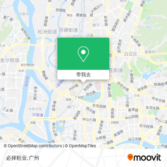 必择鞋业地图