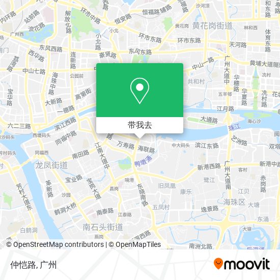 仲恺路地图