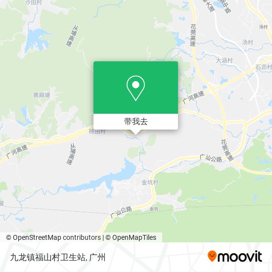 九龙镇福山村卫生站地图