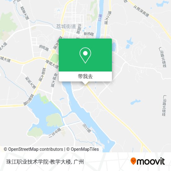 珠江职业技术学院-教学大楼地图