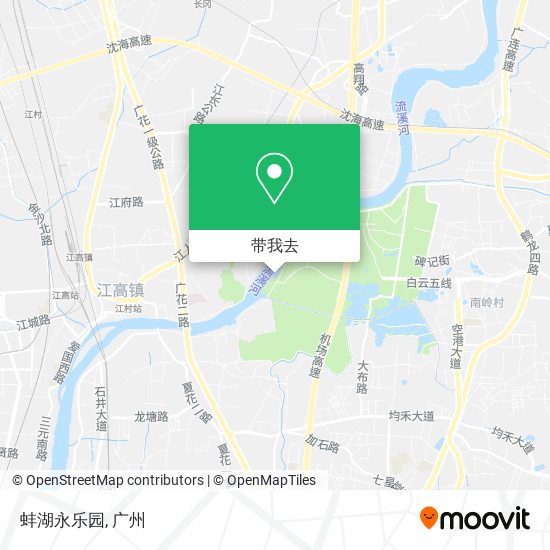蚌湖永乐园地图