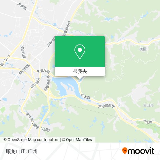顺龙山庄地图