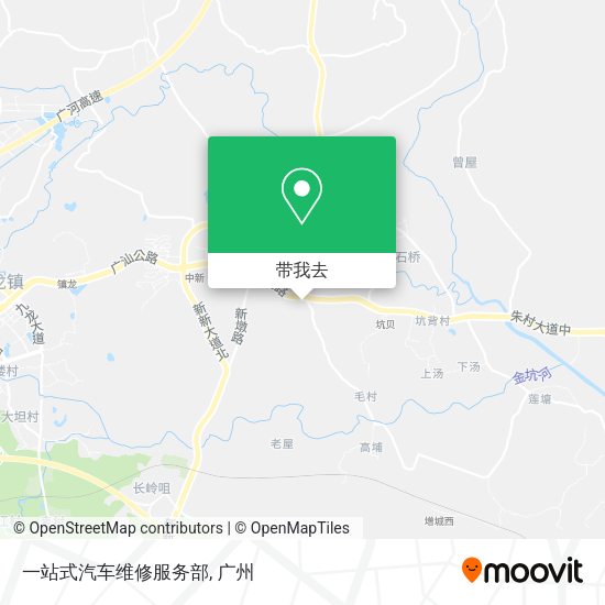 一站式汽车维修服务部地图
