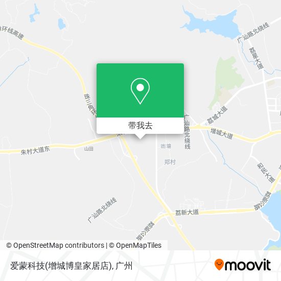 爱蒙科技(增城博皇家居店)地图