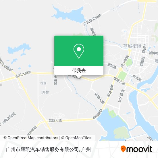 广州市耀凯汽车销售服务有限公司地图