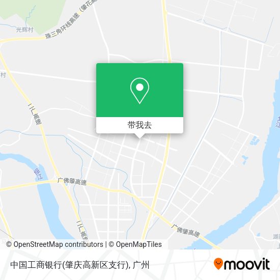 中国工商银行(肇庆高新区支行)地图