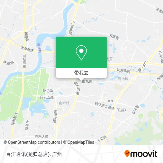 百汇通讯(龙归总店)地图