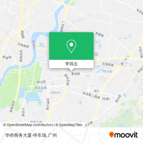 华侨商务大厦-停车场地图