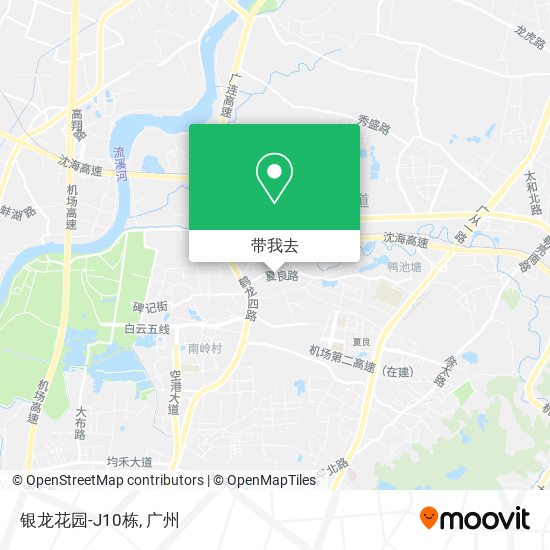 银龙花园-J10栋地图