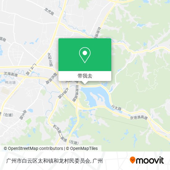 广州市白云区太和镇和龙村民委员会地图
