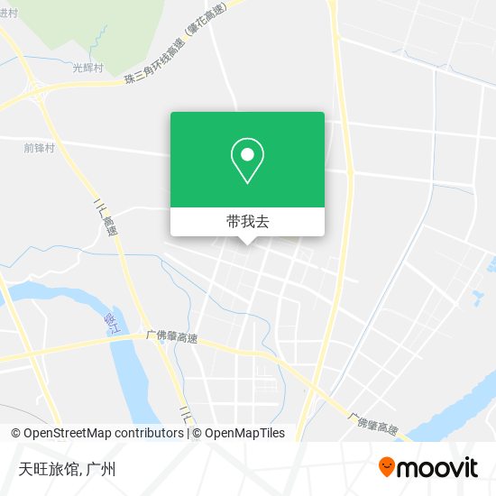 天旺旅馆地图