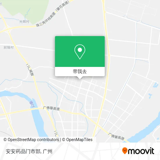 安安药品门市部地图