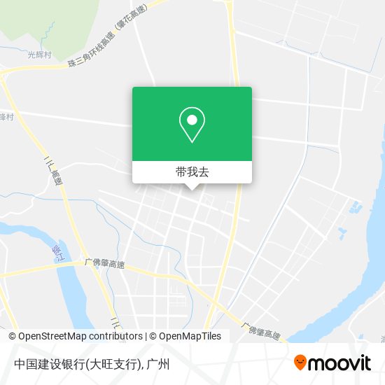 中国建设银行(大旺支行)地图