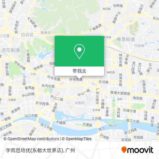 学而思培优(东都大世界店)地图