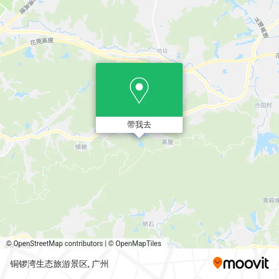 铜锣湾生态旅游景区地图
