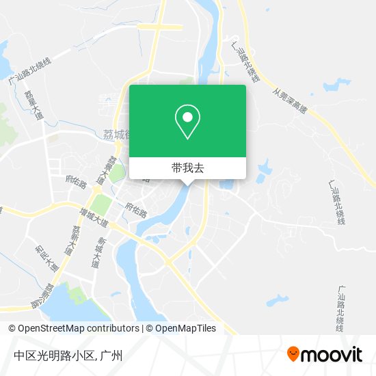 中区光明路小区地图