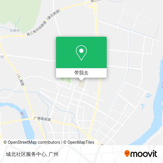 城北社区服务中心地图