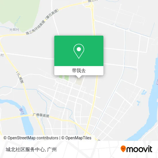 城北社区服务中心地图