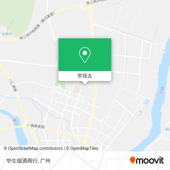 华生烟酒商行地图