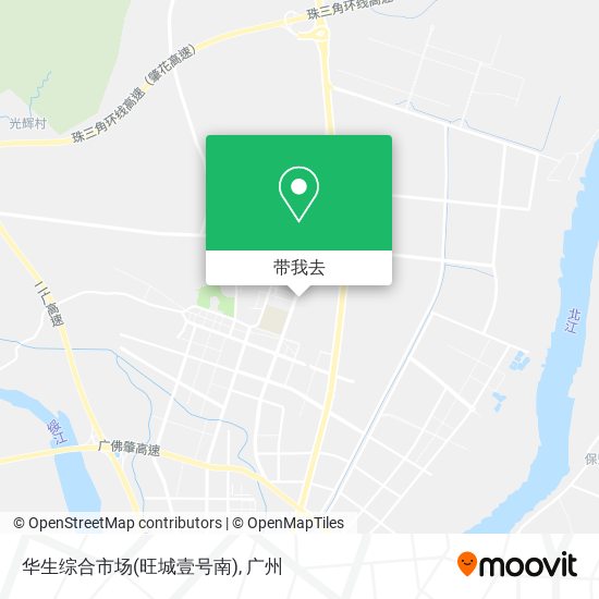 华生综合市场(旺城壹号南)地图