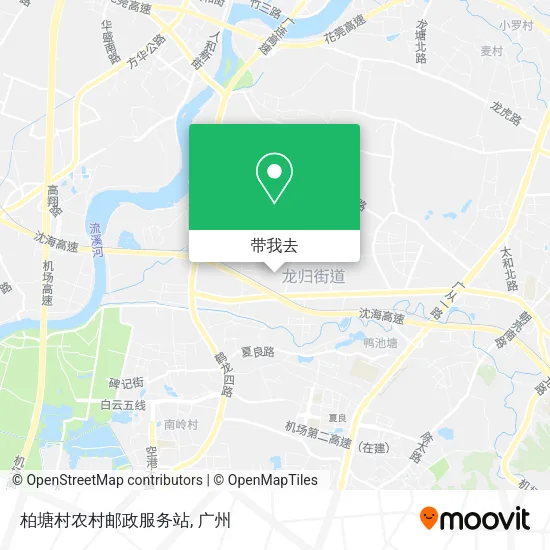 柏塘村农村邮政服务站地图