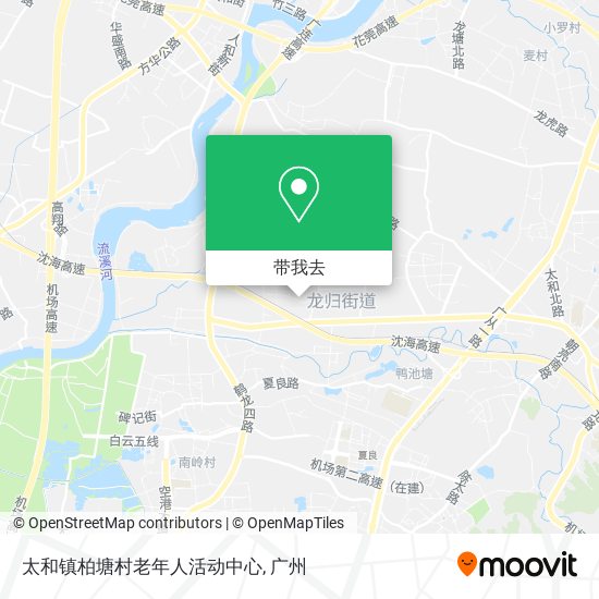 太和镇柏塘村老年人活动中心地图