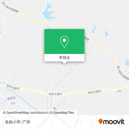 龙岗小学地图