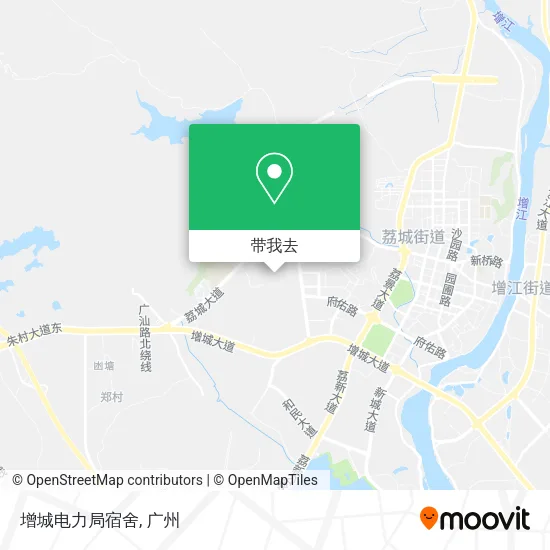 增城电力局宿舍地图
