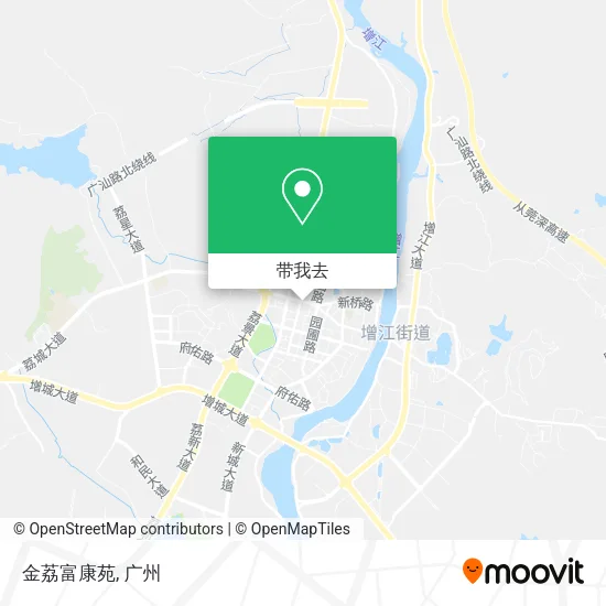 金荔富康苑地图