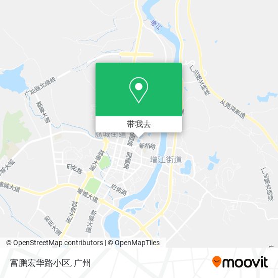 富鹏宏华路小区地图